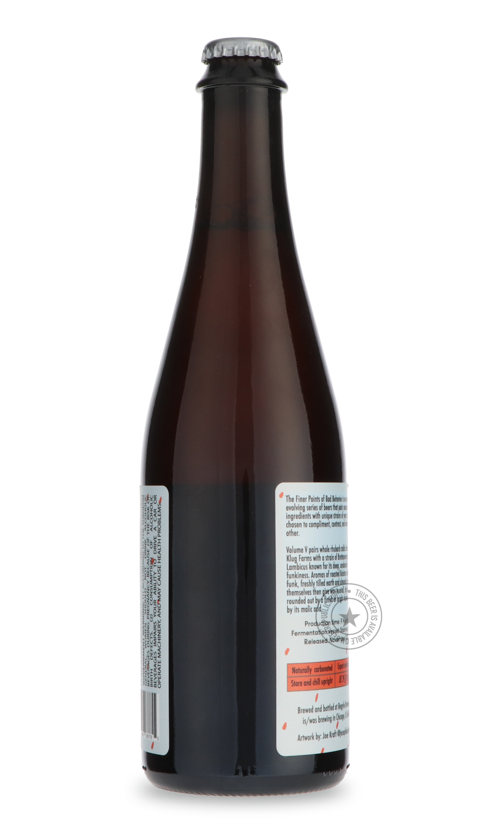 -is/was- The Finer Points of Bad Behavior Volume XI: Rhubarb-Sour / Wild & Fruity- Only @ Beer Republic - The best online beer store for American & Canadian craft beer - Buy beer online from the USA and Canada - Bier online kopen - Amerikaans bier kopen - Craft beer store - Craft beer kopen - Amerikanisch bier kaufen - Bier online kaufen - Acheter biere online - IPA - Stout - Porter - New England IPA - Hazy IPA - Imperial Stout - Barrel Aged - Barrel Aged Imperial Stout - Brown - Dark beer - Blond - Blonde 