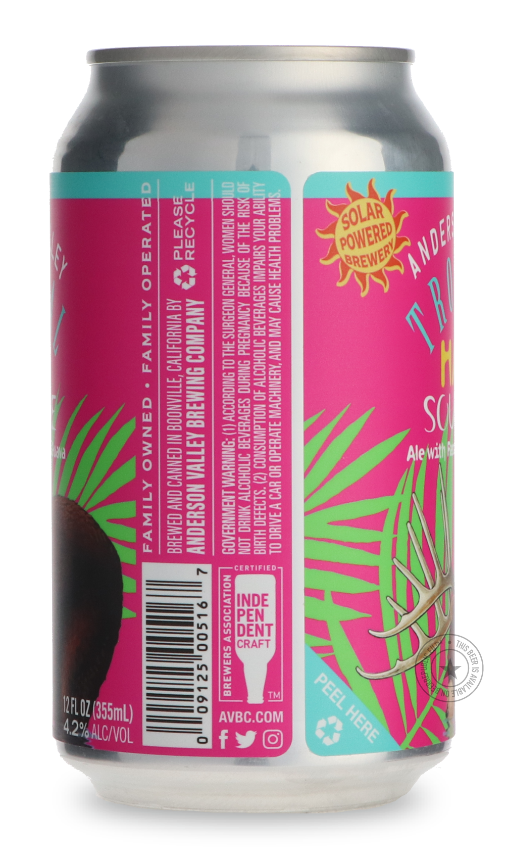 -Anderson Valley- Tropical Hazy Sour-Sour / Wild & Fruity- Only @ Beer Republic - The best online beer store for American & Canadian craft beer - Buy beer online from the USA and Canada - Bier online kopen - Amerikaans bier kopen - Craft beer store - Craft beer kopen - Amerikanisch bier kaufen - Bier online kaufen - Acheter biere online - IPA - Stout - Porter - New England IPA - Hazy IPA - Imperial Stout - Barrel Aged - Barrel Aged Imperial Stout - Brown - Dark beer - Blond - Blonde - Pilsner - Lager - Whea