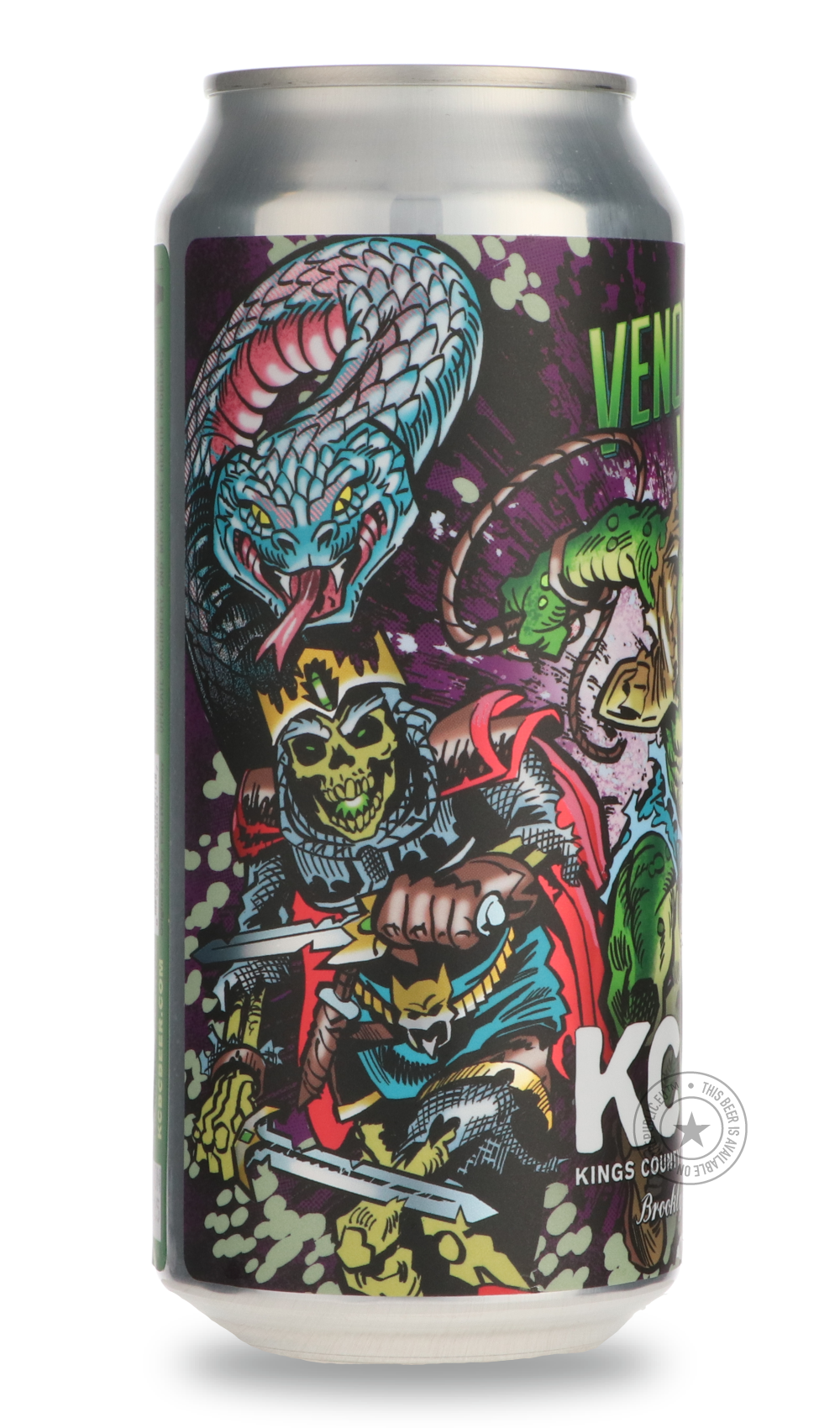 -KCBC- Venomous Villains-IPA- Only @ Beer Republic - The best online beer store for American & Canadian craft beer - Buy beer online from the USA and Canada - Bier online kopen - Amerikaans bier kopen - Craft beer store - Craft beer kopen - Amerikanisch bier kaufen - Bier online kaufen - Acheter biere online - IPA - Stout - Porter - New England IPA - Hazy IPA - Imperial Stout - Barrel Aged - Barrel Aged Imperial Stout - Brown - Dark beer - Blond - Blonde - Pilsner - Lager - Wheat - Weizen - Amber - Barley W