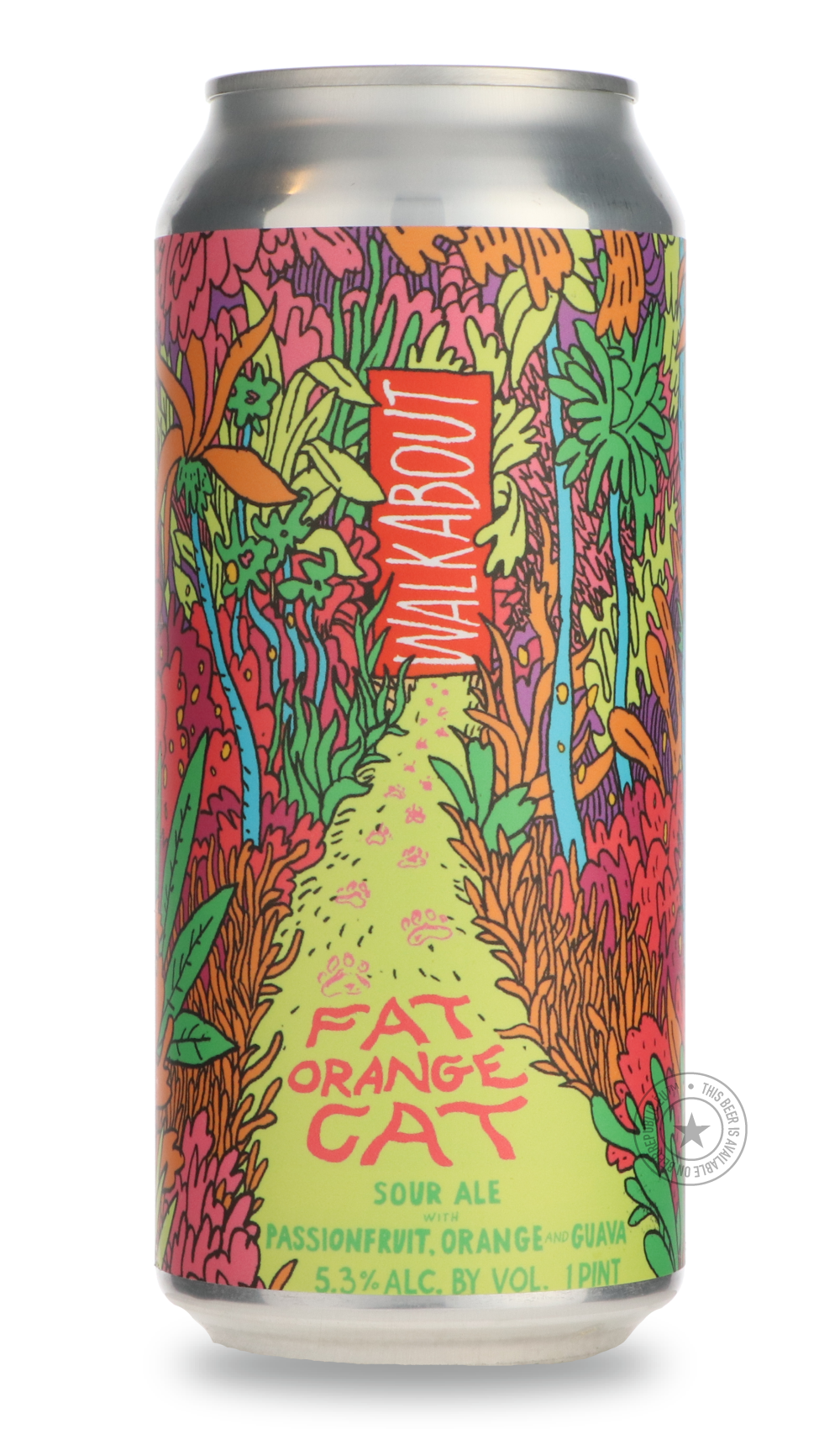 -Fat Orange Cat- Walkabout Passionfruit, Orange, Guava-Sour / Wild & Fruity- Only @ Beer Republic - The best online beer store for American & Canadian craft beer - Buy beer online from the USA and Canada - Bier online kopen - Amerikaans bier kopen - Craft beer store - Craft beer kopen - Amerikanisch bier kaufen - Bier online kaufen - Acheter biere online - IPA - Stout - Porter - New England IPA - Hazy IPA - Imperial Stout - Barrel Aged - Barrel Aged Imperial Stout - Brown - Dark beer - Blond - Blonde - Pils