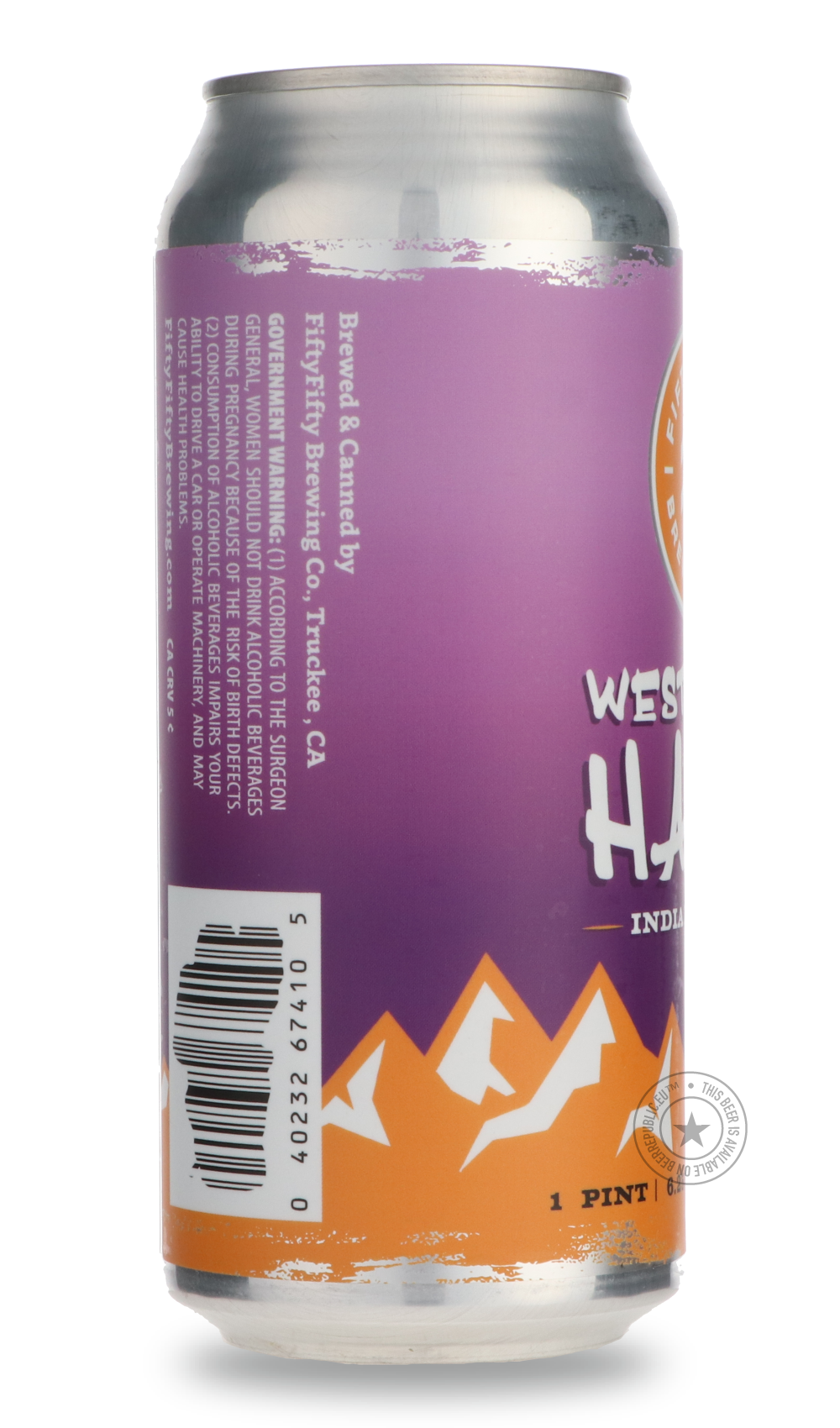FiftyFifty- West Coast Haze-IPA- Only @ Beer Republic - The best online beer store for American & Canadian craft beer - Buy beer online from the USA and Canada - Bier online kopen - Amerikaans bier kopen - Craft beer store - Craft beer kopen - Amerikanisch bier kaufen - Bier online kaufen - Acheter biere online - IPA - Stout - Porter - New England IPA - Hazy IPA - Imperial Stout - Barrel Aged - Barrel Aged Imperial Stout - Brown - Dark beer - Blond - Blonde - Pilsner - Lager - Wheat - Weizen - Amber - Barle