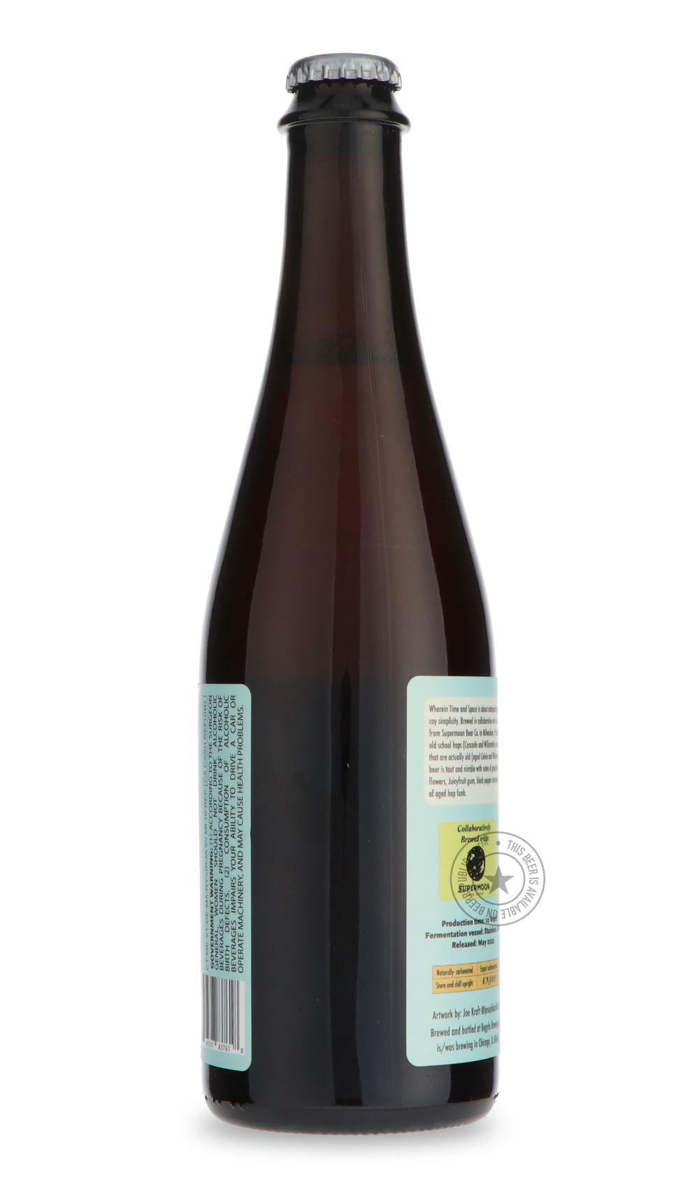 -is/was- Wherein Time And Space Bottle Conditioned W/ Brettanomyces / Supermoon-Sour / Wild & Fruity- Only @ Beer Republic - The best online beer store for American & Canadian craft beer - Buy beer online from the USA and Canada - Bier online kopen - Amerikaans bier kopen - Craft beer store - Craft beer kopen - Amerikanisch bier kaufen - Bier online kaufen - Acheter biere online - IPA - Stout - Porter - New England IPA - Hazy IPA - Imperial Stout - Barrel Aged - Barrel Aged Imperial Stout - Brown - Dark bee