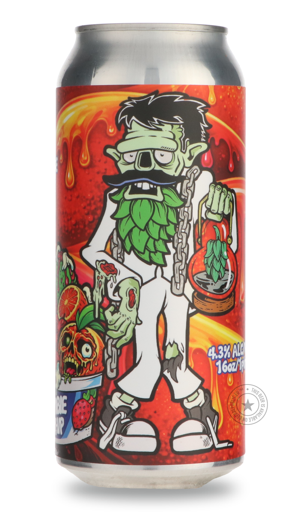 Zombie HWhip: Blood Orange Raspberry Lemonade