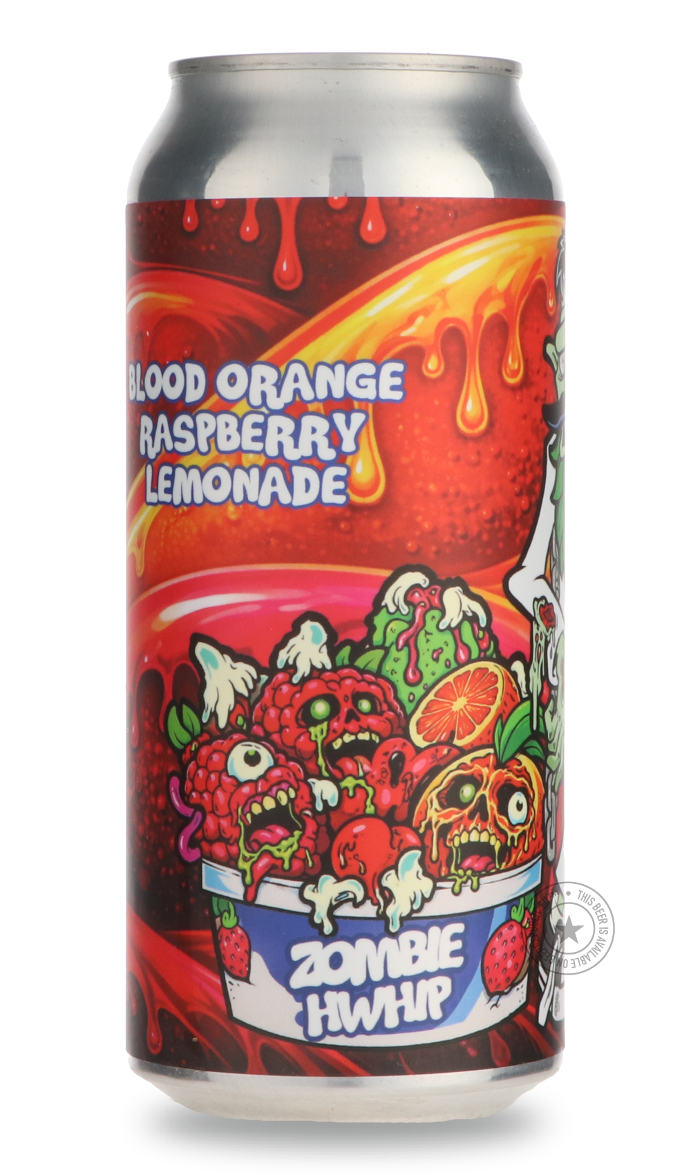 Zombie HWhip: Blood Orange Raspberry Lemonade