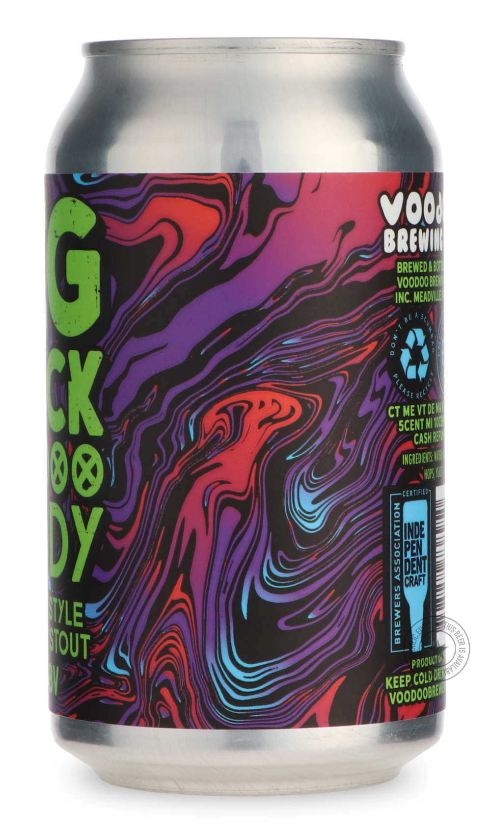 -Voodoo- Big Black Voodoo Daddy-Stout & Porter- Only @ Beer Republic - The best online beer store for American & Canadian craft beer - Buy beer online from the USA and Canada - Bier online kopen - Amerikaans bier kopen - Craft beer store - Craft beer kopen - Amerikanisch bier kaufen - Bier online kaufen - Acheter biere online - IPA - Stout - Porter - New England IPA - Hazy IPA - Imperial Stout - Barrel Aged - Barrel Aged Imperial Stout - Brown - Dark beer - Blond - Blonde - Pilsner - Lager - Wheat - Weizen 