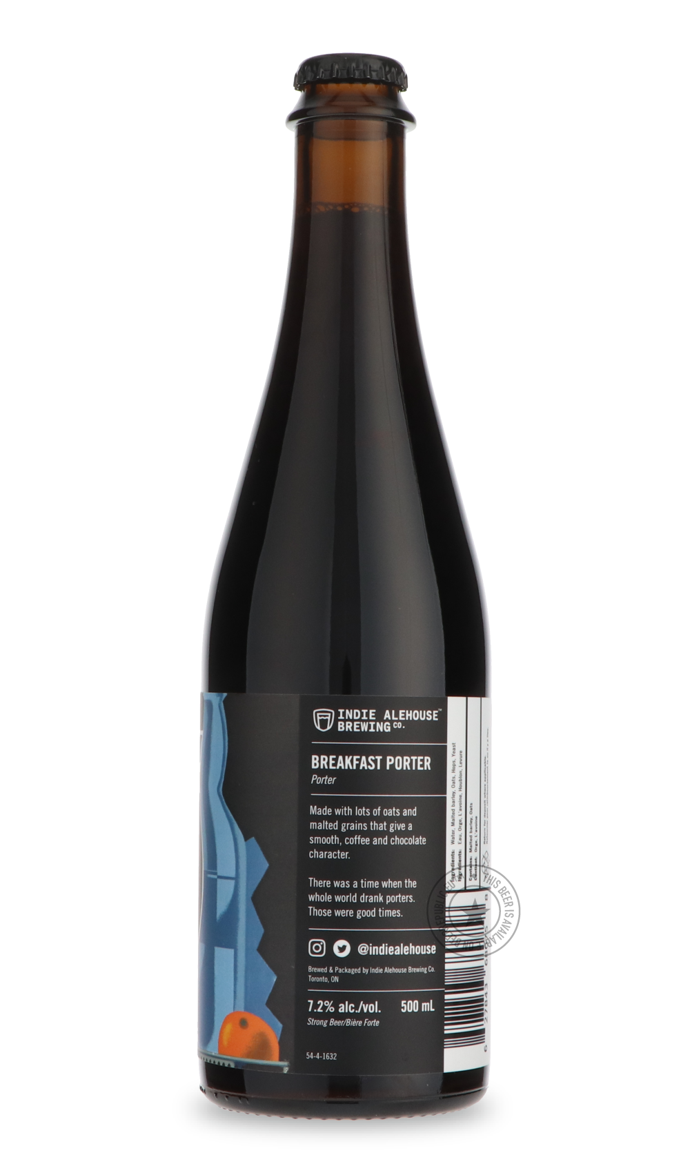 -Indie Alehouse- Breakfast Porter-Stout & Porter- Only @ Beer Republic - The best online beer store for American & Canadian craft beer - Buy beer online from the USA and Canada - Bier online kopen - Amerikaans bier kopen - Craft beer store - Craft beer kopen - Amerikanisch bier kaufen - Bier online kaufen - Acheter biere online - IPA - Stout - Porter - New England IPA - Hazy IPA - Imperial Stout - Barrel Aged - Barrel Aged Imperial Stout - Brown - Dark beer - Blond - Blonde - Pilsner - Lager - Wheat - Weize