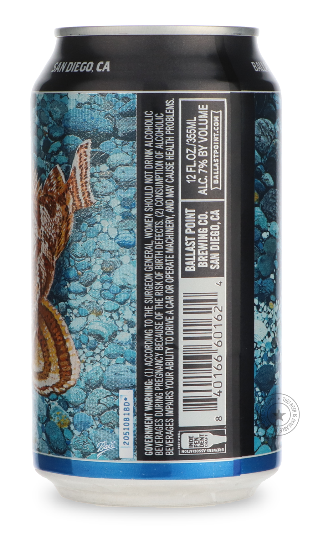 -Ballast Point- Hazy Sculpin-IPA- Only @ Beer Republic - The best online beer store for American & Canadian craft beer - Buy beer online from the USA and Canada - Bier online kopen - Amerikaans bier kopen - Craft beer store - Craft beer kopen - Amerikanisch bier kaufen - Bier online kaufen - Acheter biere online - IPA - Stout - Porter - New England IPA - Hazy IPA - Imperial Stout - Barrel Aged - Barrel Aged Imperial Stout - Brown - Dark beer - Blond - Blonde - Pilsner - Lager - Wheat - Weizen - Amber - Barl