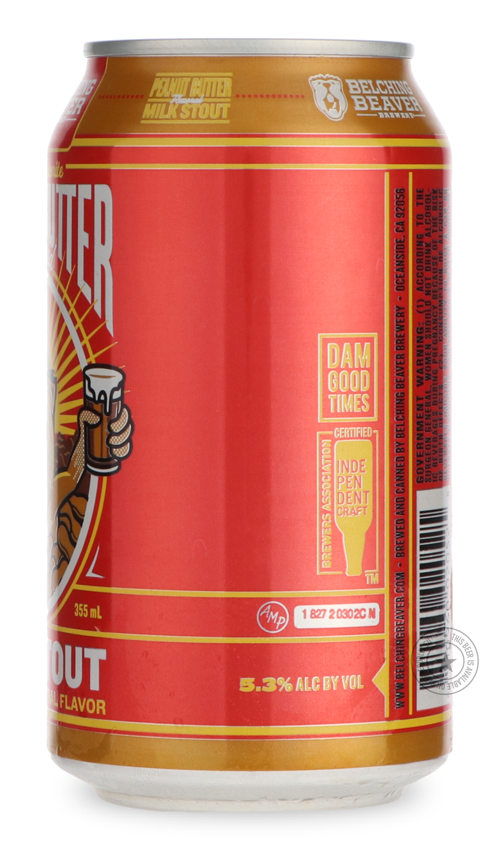 -Belching Beaver- Peanut Butter Milk Stout-Stout & Porter- Only @ Beer Republic - The best online beer store for American & Canadian craft beer - Buy beer online from the USA and Canada - Bier online kopen - Amerikaans bier kopen - Craft beer store - Craft beer kopen - Amerikanisch bier kaufen - Bier online kaufen - Acheter biere online - IPA - Stout - Porter - New England IPA - Hazy IPA - Imperial Stout - Barrel Aged - Barrel Aged Imperial Stout - Brown - Dark beer - Blond - Blonde - Pilsner - Lager - Whea