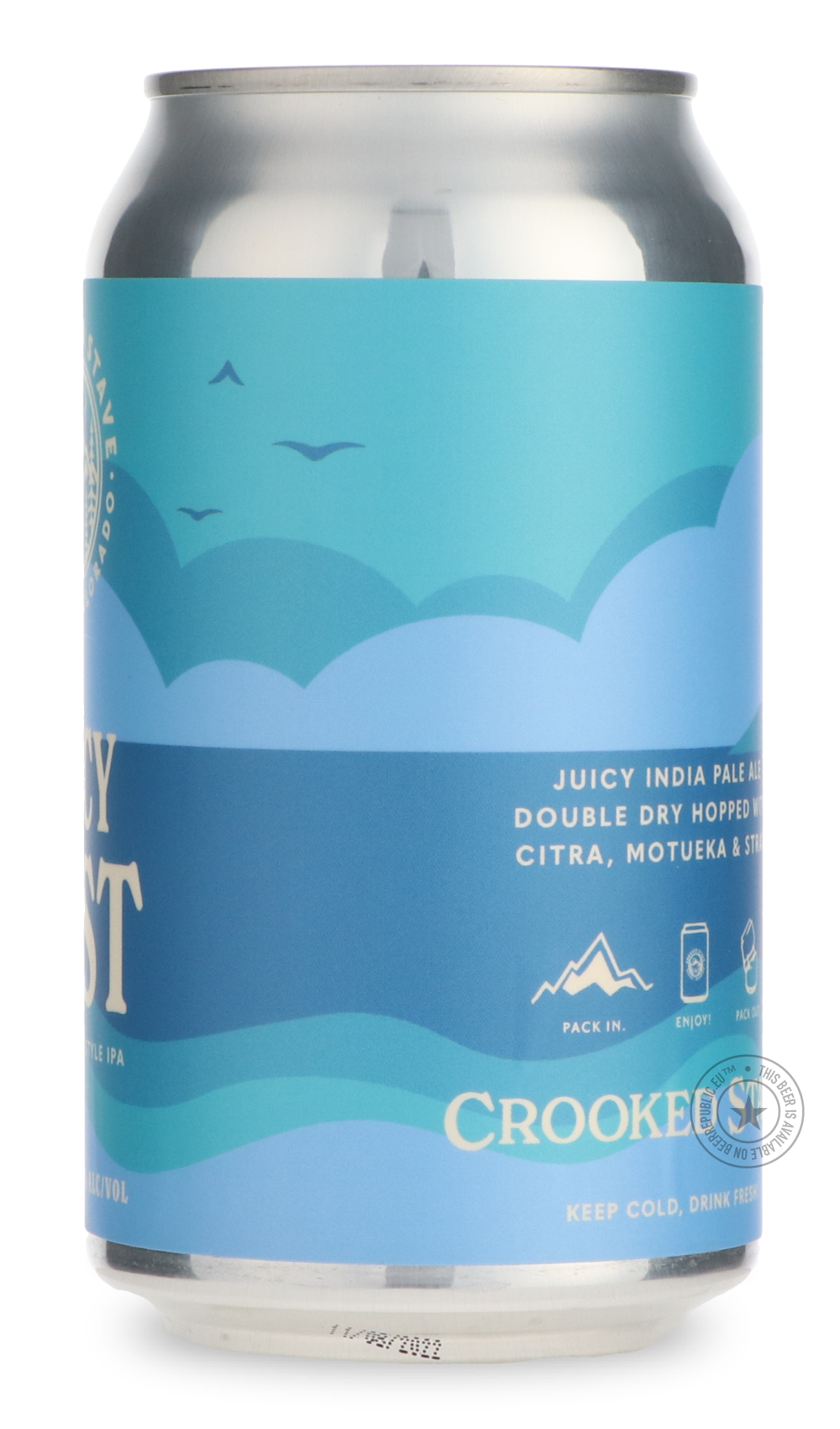 -Crooked Stave- Juicy East-IPA- Only @ Beer Republic - The best online beer store for American & Canadian craft beer - Buy beer online from the USA and Canada - Bier online kopen - Amerikaans bier kopen - Craft beer store - Craft beer kopen - Amerikanisch bier kaufen - Bier online kaufen - Acheter biere online - IPA - Stout - Porter - New England IPA - Hazy IPA - Imperial Stout - Barrel Aged - Barrel Aged Imperial Stout - Brown - Dark beer - Blond - Blonde - Pilsner - Lager - Wheat - Weizen - Amber - Barley