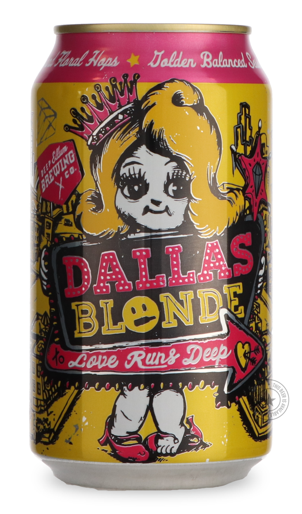 -Deep Ellum- Dallas Blonde-Pale- Only @ Beer Republic - The best online beer store for American & Canadian craft beer - Buy beer online from the USA and Canada - Bier online kopen - Amerikaans bier kopen - Craft beer store - Craft beer kopen - Amerikanisch bier kaufen - Bier online kaufen - Acheter biere online - IPA - Stout - Porter - New England IPA - Hazy IPA - Imperial Stout - Barrel Aged - Barrel Aged Imperial Stout - Brown - Dark beer - Blond - Blonde - Pilsner - Lager - Wheat - Weizen - Amber - Barle