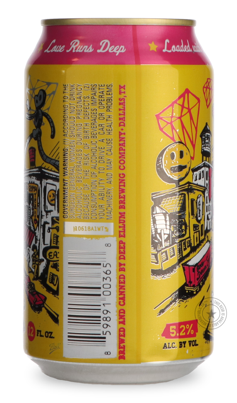 -Deep Ellum- Dallas Blonde-Pale- Only @ Beer Republic - The best online beer store for American & Canadian craft beer - Buy beer online from the USA and Canada - Bier online kopen - Amerikaans bier kopen - Craft beer store - Craft beer kopen - Amerikanisch bier kaufen - Bier online kaufen - Acheter biere online - IPA - Stout - Porter - New England IPA - Hazy IPA - Imperial Stout - Barrel Aged - Barrel Aged Imperial Stout - Brown - Dark beer - Blond - Blonde - Pilsner - Lager - Wheat - Weizen - Amber - Barle