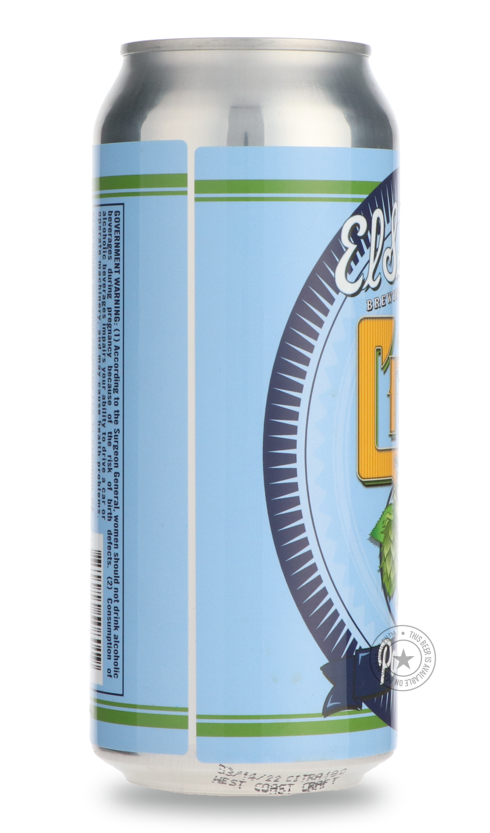 -El Segundo- Citra Pale Ale-Pale- Only @ Beer Republic - The best online beer store for American & Canadian craft beer - Buy beer online from the USA and Canada - Bier online kopen - Amerikaans bier kopen - Craft beer store - Craft beer kopen - Amerikanisch bier kaufen - Bier online kaufen - Acheter biere online - IPA - Stout - Porter - New England IPA - Hazy IPA - Imperial Stout - Barrel Aged - Barrel Aged Imperial Stout - Brown - Dark beer - Blond - Blonde - Pilsner - Lager - Wheat - Weizen - Amber - Barl