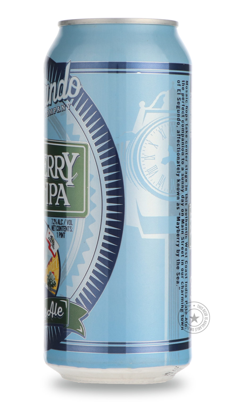-El Segundo- Mayberry IPA-IPA- Only @ Beer Republic - The best online beer store for American & Canadian craft beer - Buy beer online from the USA and Canada - Bier online kopen - Amerikaans bier kopen - Craft beer store - Craft beer kopen - Amerikanisch bier kaufen - Bier online kaufen - Acheter biere online - IPA - Stout - Porter - New England IPA - Hazy IPA - Imperial Stout - Barrel Aged - Barrel Aged Imperial Stout - Brown - Dark beer - Blond - Blonde - Pilsner - Lager - Wheat - Weizen - Amber - Barley 