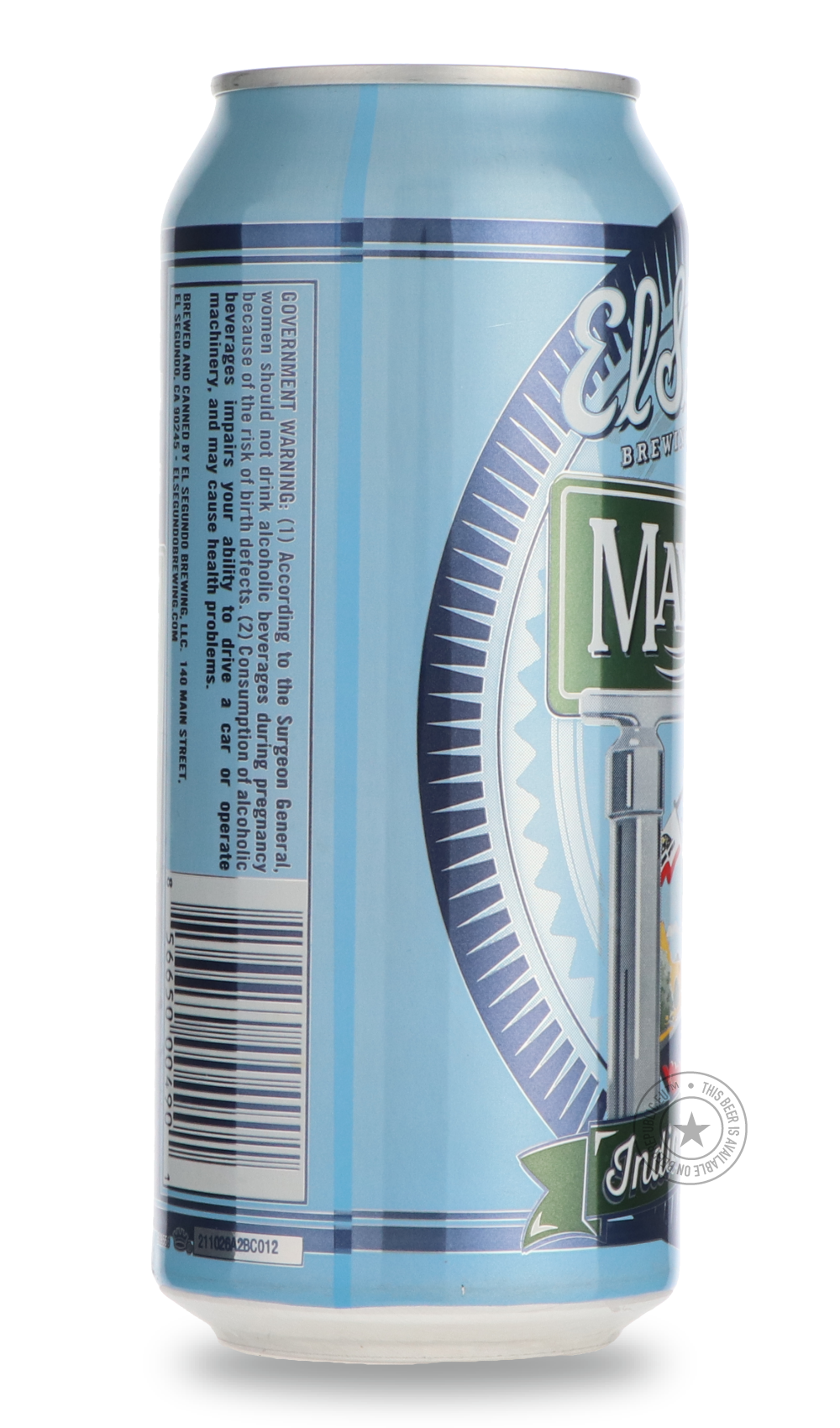 -El Segundo- Mayberry IPA-IPA- Only @ Beer Republic - The best online beer store for American & Canadian craft beer - Buy beer online from the USA and Canada - Bier online kopen - Amerikaans bier kopen - Craft beer store - Craft beer kopen - Amerikanisch bier kaufen - Bier online kaufen - Acheter biere online - IPA - Stout - Porter - New England IPA - Hazy IPA - Imperial Stout - Barrel Aged - Barrel Aged Imperial Stout - Brown - Dark beer - Blond - Blonde - Pilsner - Lager - Wheat - Weizen - Amber - Barley 