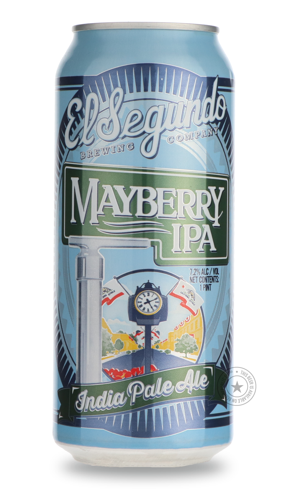 -El Segundo- Mayberry IPA-IPA- Only @ Beer Republic - The best online beer store for American & Canadian craft beer - Buy beer online from the USA and Canada - Bier online kopen - Amerikaans bier kopen - Craft beer store - Craft beer kopen - Amerikanisch bier kaufen - Bier online kaufen - Acheter biere online - IPA - Stout - Porter - New England IPA - Hazy IPA - Imperial Stout - Barrel Aged - Barrel Aged Imperial Stout - Brown - Dark beer - Blond - Blonde - Pilsner - Lager - Wheat - Weizen - Amber - Barley 