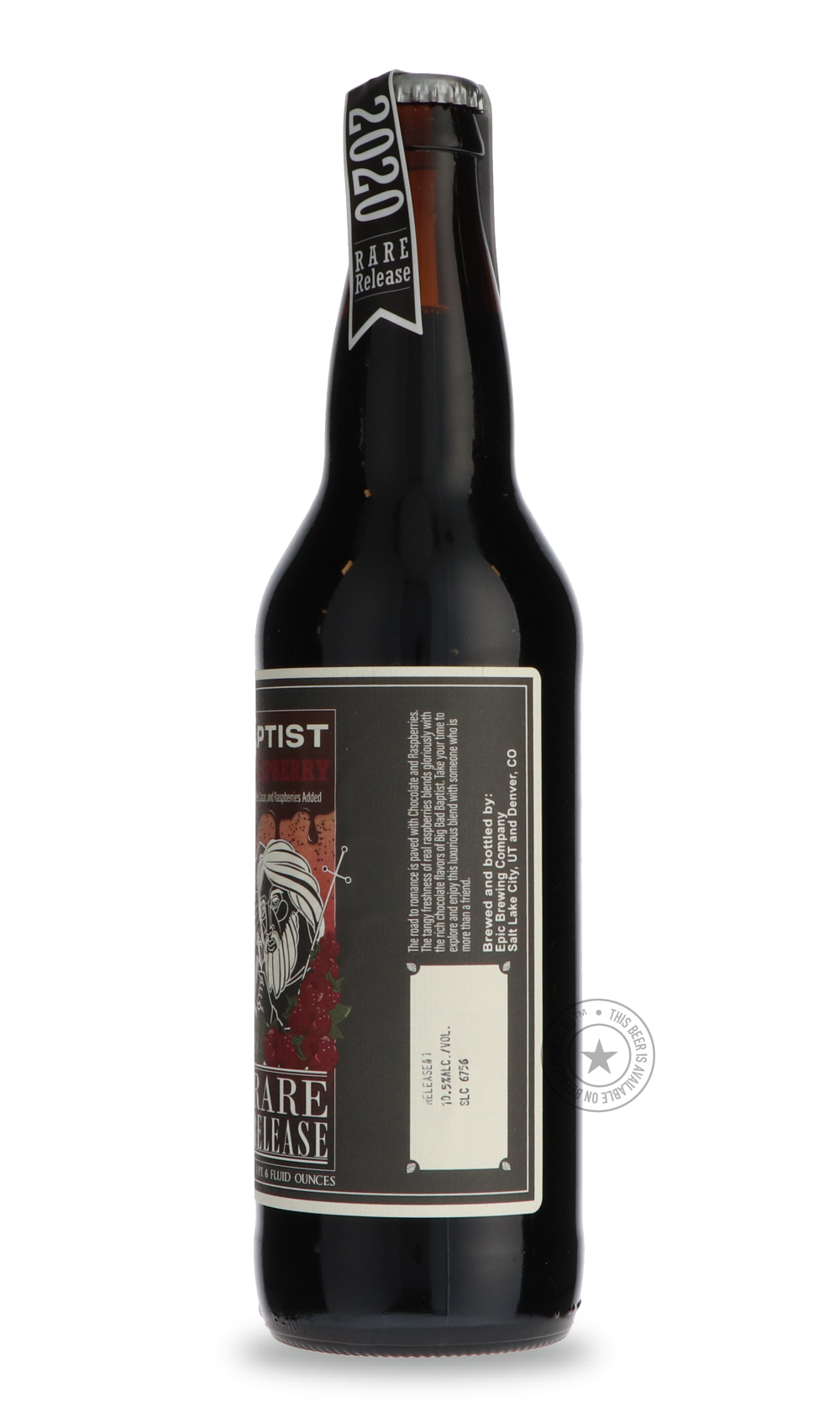 -Epic- Big Bad Baptist Chocolate Raspberry-Stout & Porter- Only @ Beer Republic - The best online beer store for American & Canadian craft beer - Buy beer online from the USA and Canada - Bier online kopen - Amerikaans bier kopen - Craft beer store - Craft beer kopen - Amerikanisch bier kaufen - Bier online kaufen - Acheter biere online - IPA - Stout - Porter - New England IPA - Hazy IPA - Imperial Stout - Barrel Aged - Barrel Aged Imperial Stout - Brown - Dark beer - Blond - Blonde - Pilsner - Lager - Whea