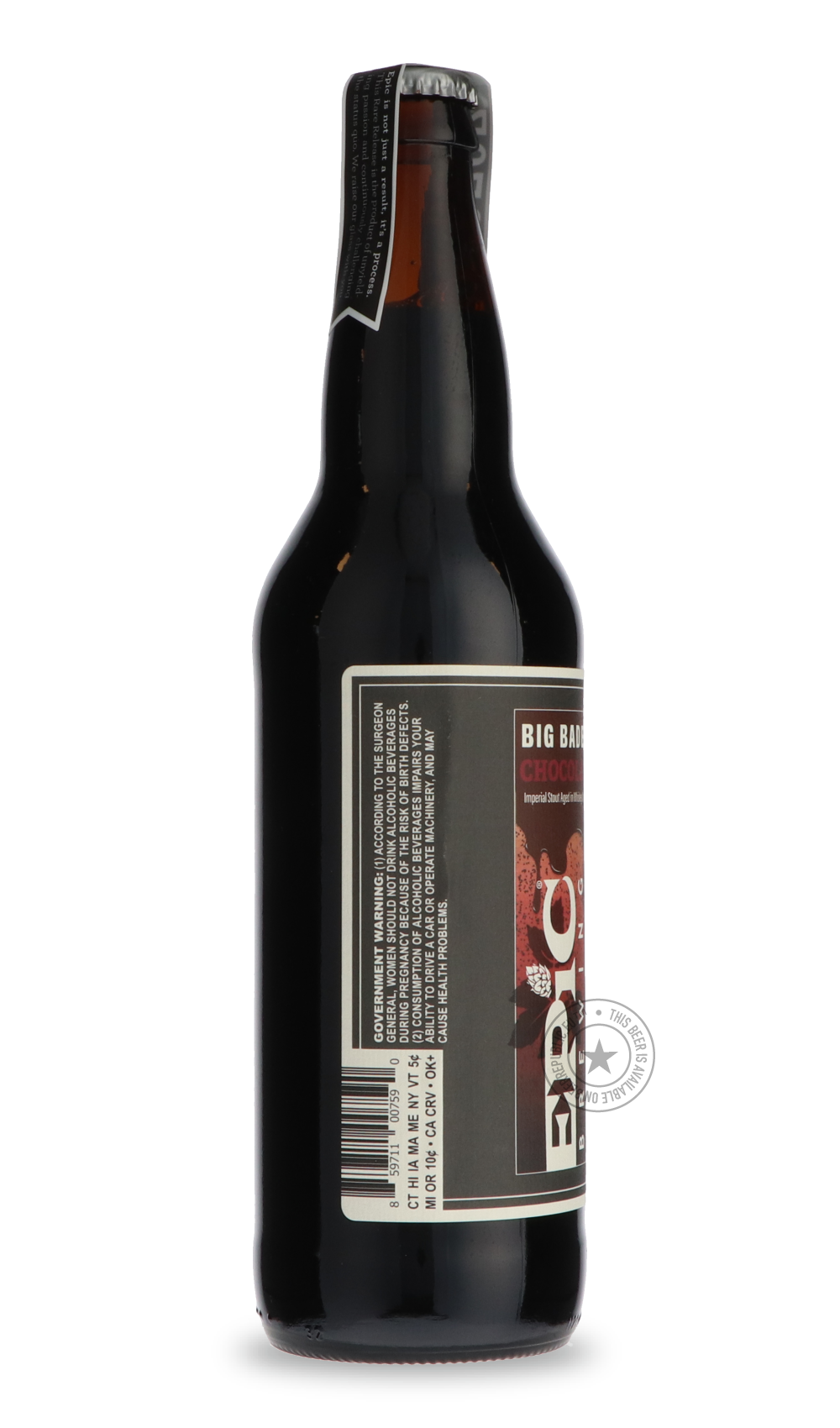 -Epic- Big Bad Baptist Chocolate Raspberry-Stout & Porter- Only @ Beer Republic - The best online beer store for American & Canadian craft beer - Buy beer online from the USA and Canada - Bier online kopen - Amerikaans bier kopen - Craft beer store - Craft beer kopen - Amerikanisch bier kaufen - Bier online kaufen - Acheter biere online - IPA - Stout - Porter - New England IPA - Hazy IPA - Imperial Stout - Barrel Aged - Barrel Aged Imperial Stout - Brown - Dark beer - Blond - Blonde - Pilsner - Lager - Whea