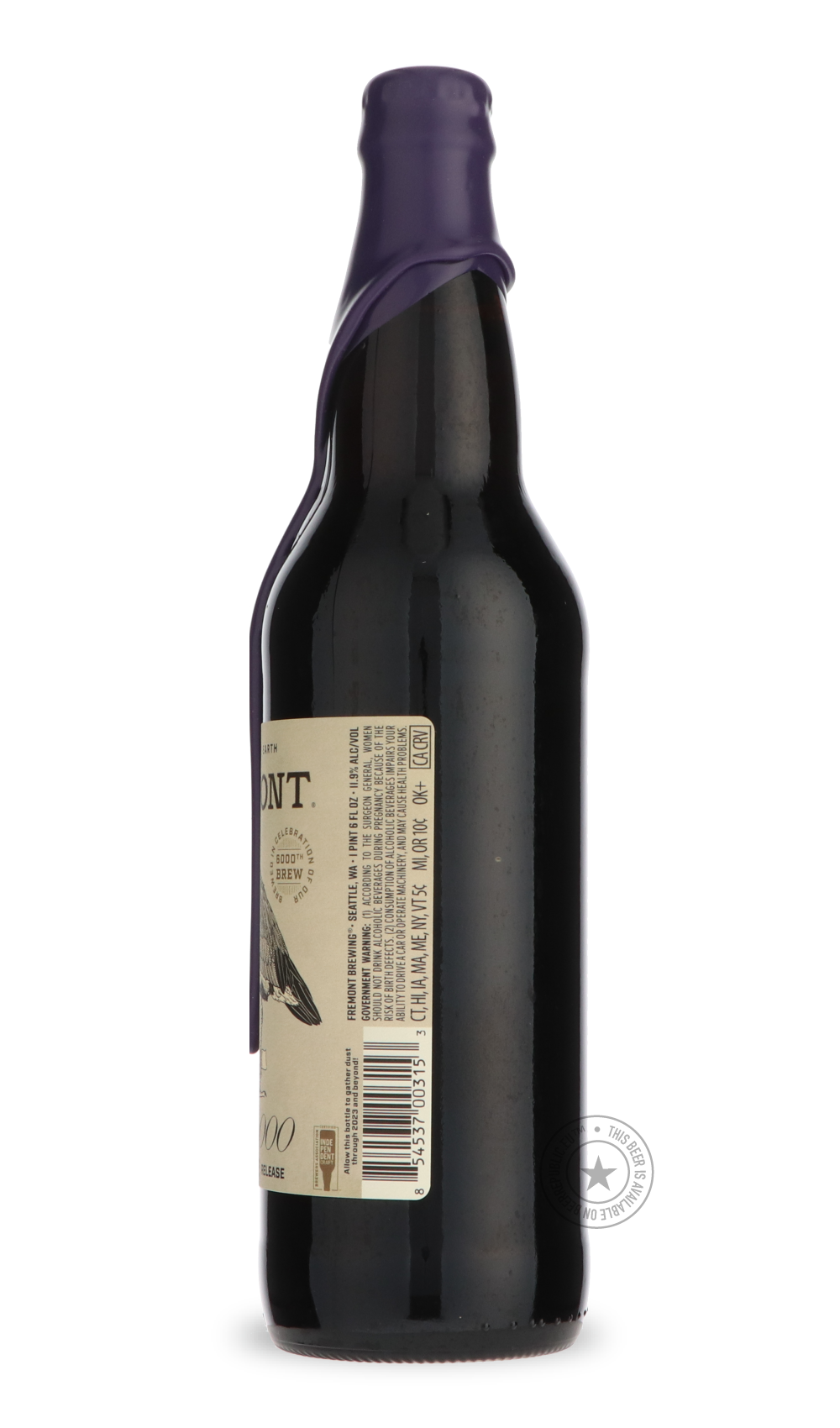 -Fremont- Brew 6000-Brown & Dark- Only @ Beer Republic - The best online beer store for American & Canadian craft beer - Buy beer online from the USA and Canada - Bier online kopen - Amerikaans bier kopen - Craft beer store - Craft beer kopen - Amerikanisch bier kaufen - Bier online kaufen - Acheter biere online - IPA - Stout - Porter - New England IPA - Hazy IPA - Imperial Stout - Barrel Aged - Barrel Aged Imperial Stout - Brown - Dark beer - Blond - Blonde - Pilsner - Lager - Wheat - Weizen - Amber - Barl