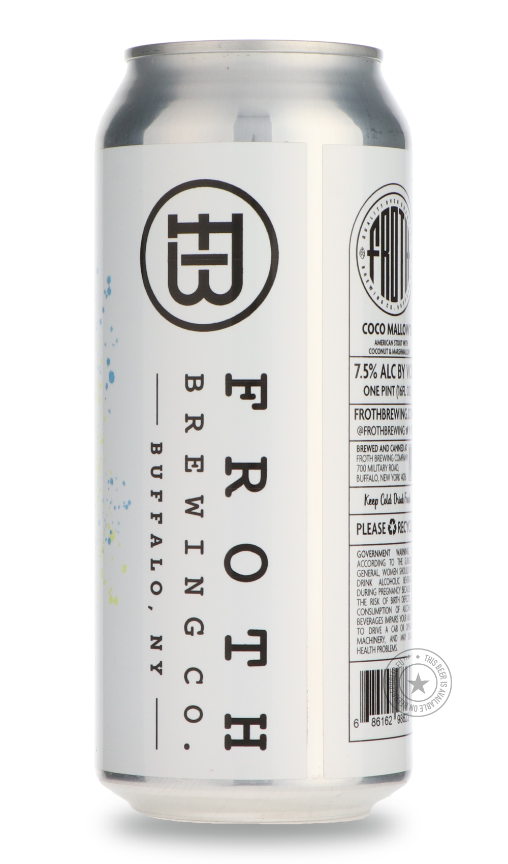 -Froth- CocoMallow'd-Stout & Porter- Only @ Beer Republic - The best online beer store for American & Canadian craft beer - Buy beer online from the USA and Canada - Bier online kopen - Amerikaans bier kopen - Craft beer store - Craft beer kopen - Amerikanisch bier kaufen - Bier online kaufen - Acheter biere online - IPA - Stout - Porter - New England IPA - Hazy IPA - Imperial Stout - Barrel Aged - Barrel Aged Imperial Stout - Brown - Dark beer - Blond - Blonde - Pilsner - Lager - Wheat - Weizen - Amber - B