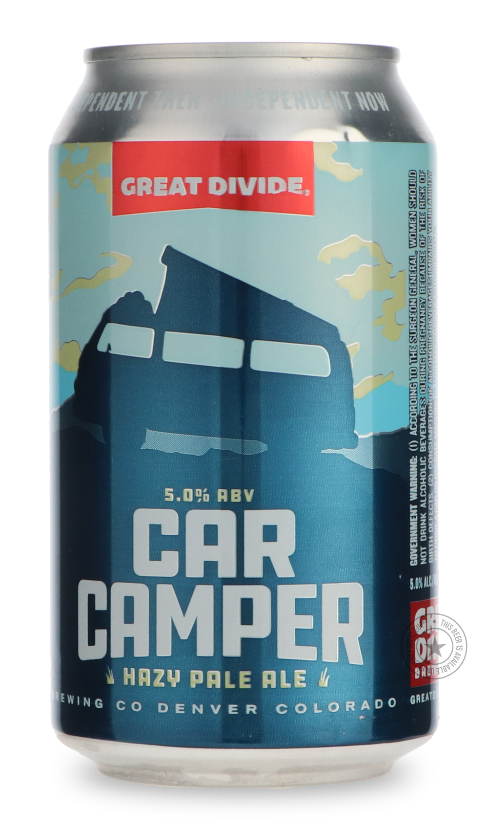 -Great Divide- Car Camper-Pale- Only @ Beer Republic - The best online beer store for American & Canadian craft beer - Buy beer online from the USA and Canada - Bier online kopen - Amerikaans bier kopen - Craft beer store - Craft beer kopen - Amerikanisch bier kaufen - Bier online kaufen - Acheter biere online - IPA - Stout - Porter - New England IPA - Hazy IPA - Imperial Stout - Barrel Aged - Barrel Aged Imperial Stout - Brown - Dark beer - Blond - Blonde - Pilsner - Lager - Wheat - Weizen - Amber - Barley