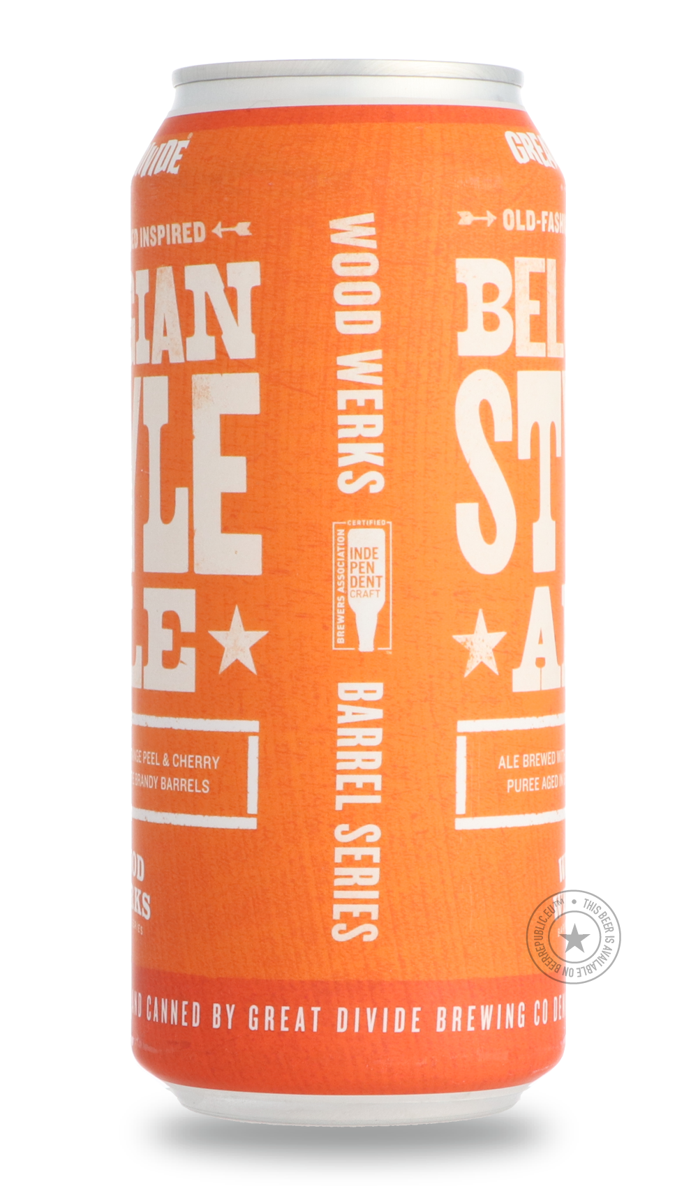 -Great Divide- Wood Werks Barrel Series: Old-Fashioned Inspired Ale-Brown & Dark- Only @ Beer Republic - The best online beer store for American & Canadian craft beer - Buy beer online from the USA and Canada - Bier online kopen - Amerikaans bier kopen - Craft beer store - Craft beer kopen - Amerikanisch bier kaufen - Bier online kaufen - Acheter biere online - IPA - Stout - Porter - New England IPA - Hazy IPA - Imperial Stout - Barrel Aged - Barrel Aged Imperial Stout - Brown - Dark beer - Blond - Blonde -