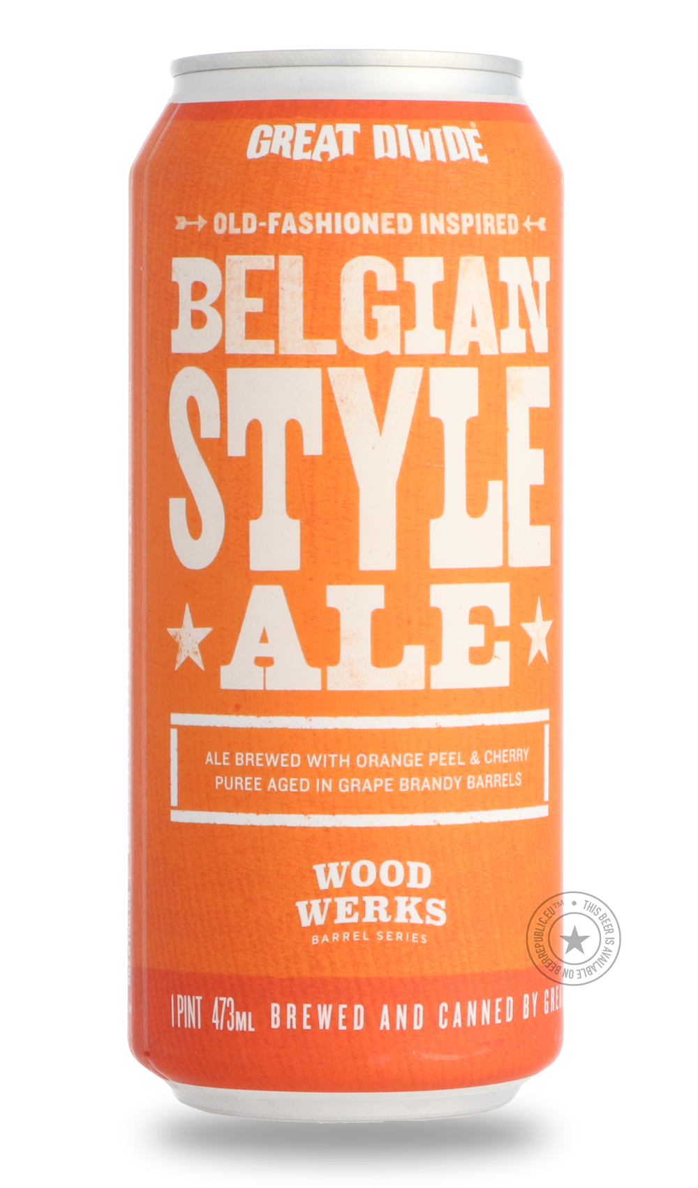-Great Divide- Wood Werks Barrel Series: Old-Fashioned Inspired Ale-Brown & Dark- Only @ Beer Republic - The best online beer store for American & Canadian craft beer - Buy beer online from the USA and Canada - Bier online kopen - Amerikaans bier kopen - Craft beer store - Craft beer kopen - Amerikanisch bier kaufen - Bier online kaufen - Acheter biere online - IPA - Stout - Porter - New England IPA - Hazy IPA - Imperial Stout - Barrel Aged - Barrel Aged Imperial Stout - Brown - Dark beer - Blond - Blonde -