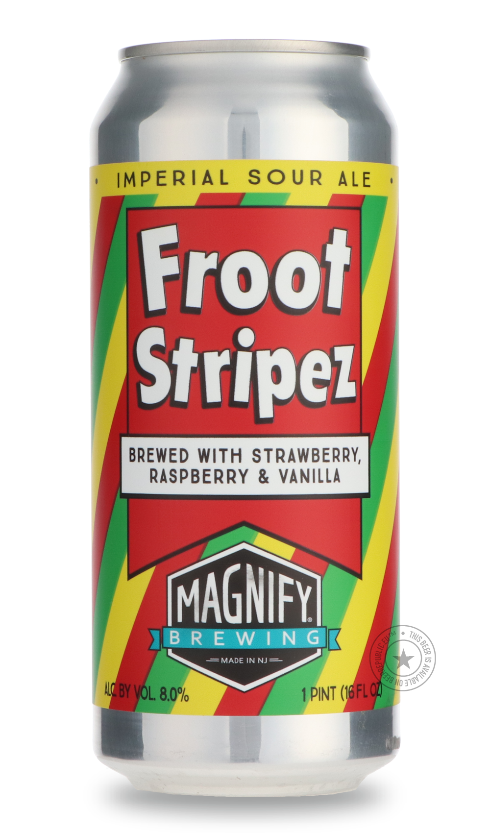 -Magnify- Froot Stripez-Sour / Wild & Fruity- Only @ Beer Republic - The best online beer store for American & Canadian craft beer - Buy beer online from the USA and Canada - Bier online kopen - Amerikaans bier kopen - Craft beer store - Craft beer kopen - Amerikanisch bier kaufen - Bier online kaufen - Acheter biere online - IPA - Stout - Porter - New England IPA - Hazy IPA - Imperial Stout - Barrel Aged - Barrel Aged Imperial Stout - Brown - Dark beer - Blond - Blonde - Pilsner - Lager - Wheat - Weizen - 