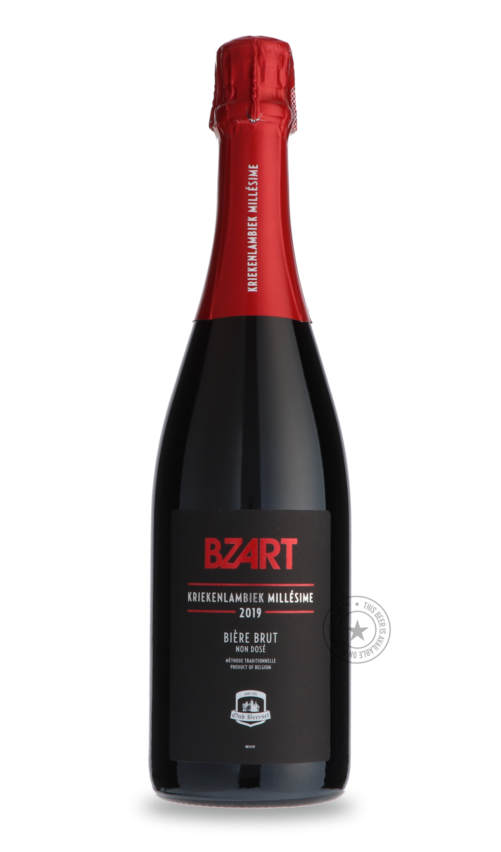 -Oud Beersel- Bzart Kriekenlambiek Millésime 2019-Sour / Wild & Fruity- Only @ Beer Republic - The best online beer store for American & Canadian craft beer - Buy beer online from the USA and Canada - Bier online kopen - Amerikaans bier kopen - Craft beer store - Craft beer kopen - Amerikanisch bier kaufen - Bier online kaufen - Acheter biere online - IPA - Stout - Porter - New England IPA - Hazy IPA - Imperial Stout - Barrel Aged - Barrel Aged Imperial Stout - Brown - Dark beer - Blond - Blonde - Pilsner -