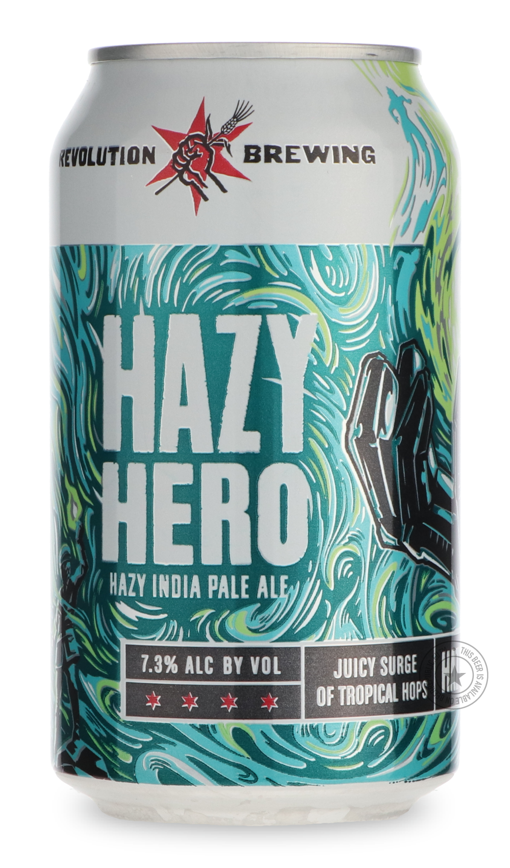 -Revolution- Hazy Hero-IPA- Only @ Beer Republic - The best online beer store for American & Canadian craft beer - Buy beer online from the USA and Canada - Bier online kopen - Amerikaans bier kopen - Craft beer store - Craft beer kopen - Amerikanisch bier kaufen - Bier online kaufen - Acheter biere online - IPA - Stout - Porter - New England IPA - Hazy IPA - Imperial Stout - Barrel Aged - Barrel Aged Imperial Stout - Brown - Dark beer - Blond - Blonde - Pilsner - Lager - Wheat - Weizen - Amber - Barley Win