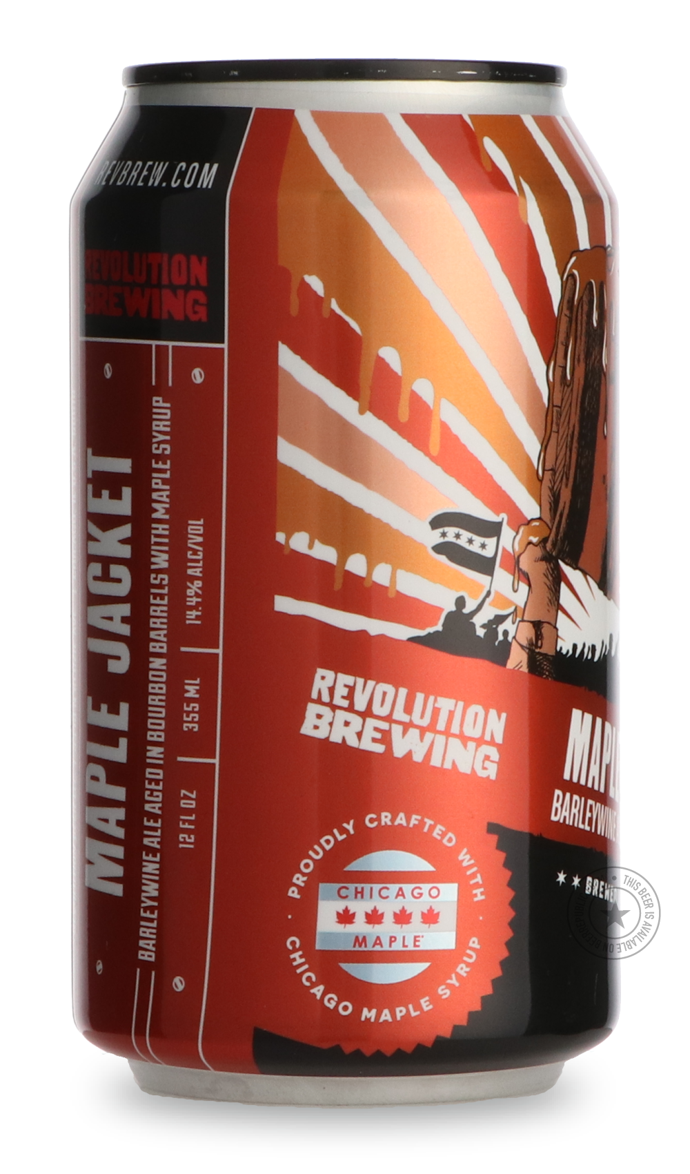 -Revolution- Maple Jacket-Brown & Dark- Only @ Beer Republic - The best online beer store for American & Canadian craft beer - Buy beer online from the USA and Canada - Bier online kopen - Amerikaans bier kopen - Craft beer store - Craft beer kopen - Amerikanisch bier kaufen - Bier online kaufen - Acheter biere online - IPA - Stout - Porter - New England IPA - Hazy IPA - Imperial Stout - Barrel Aged - Barrel Aged Imperial Stout - Brown - Dark beer - Blond - Blonde - Pilsner - Lager - Wheat - Weizen - Amber 