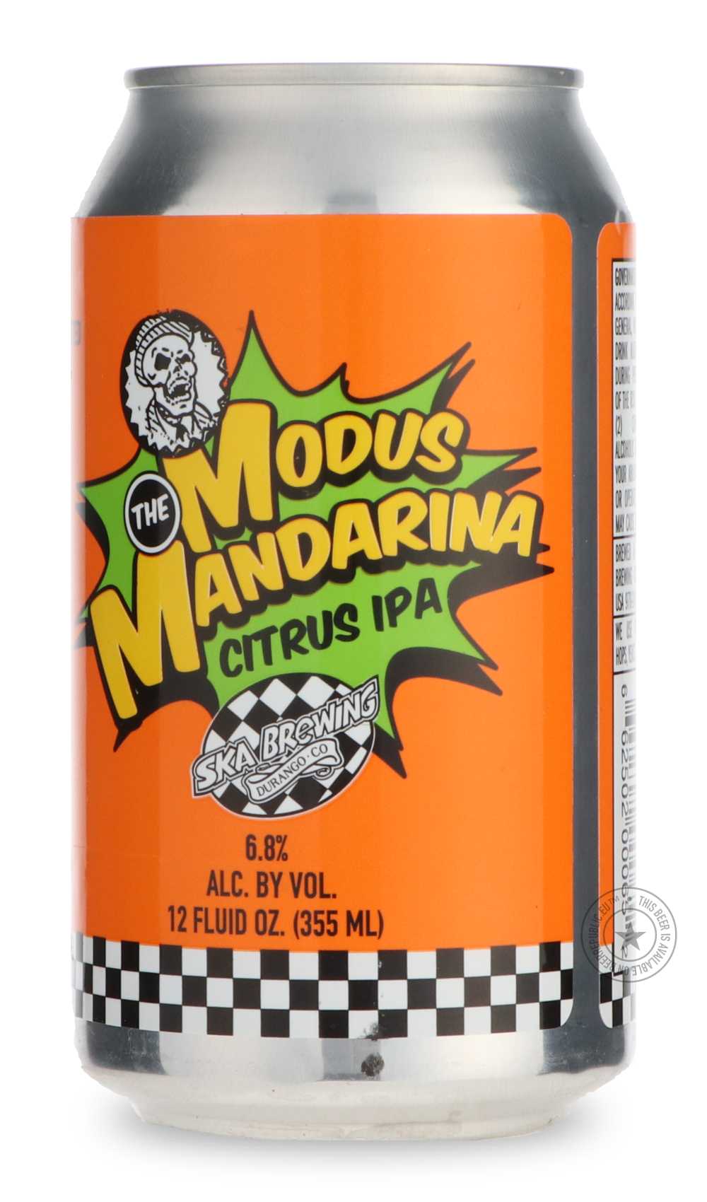 -Ska- Modus Mandarina-IPA- Only @ Beer Republic - The best online beer store for American & Canadian craft beer - Buy beer online from the USA and Canada - Bier online kopen - Amerikaans bier kopen - Craft beer store - Craft beer kopen - Amerikanisch bier kaufen - Bier online kaufen - Acheter biere online - IPA - Stout - Porter - New England IPA - Hazy IPA - Imperial Stout - Barrel Aged - Barrel Aged Imperial Stout - Brown - Dark beer - Blond - Blonde - Pilsner - Lager - Wheat - Weizen - Amber - Barley Wine