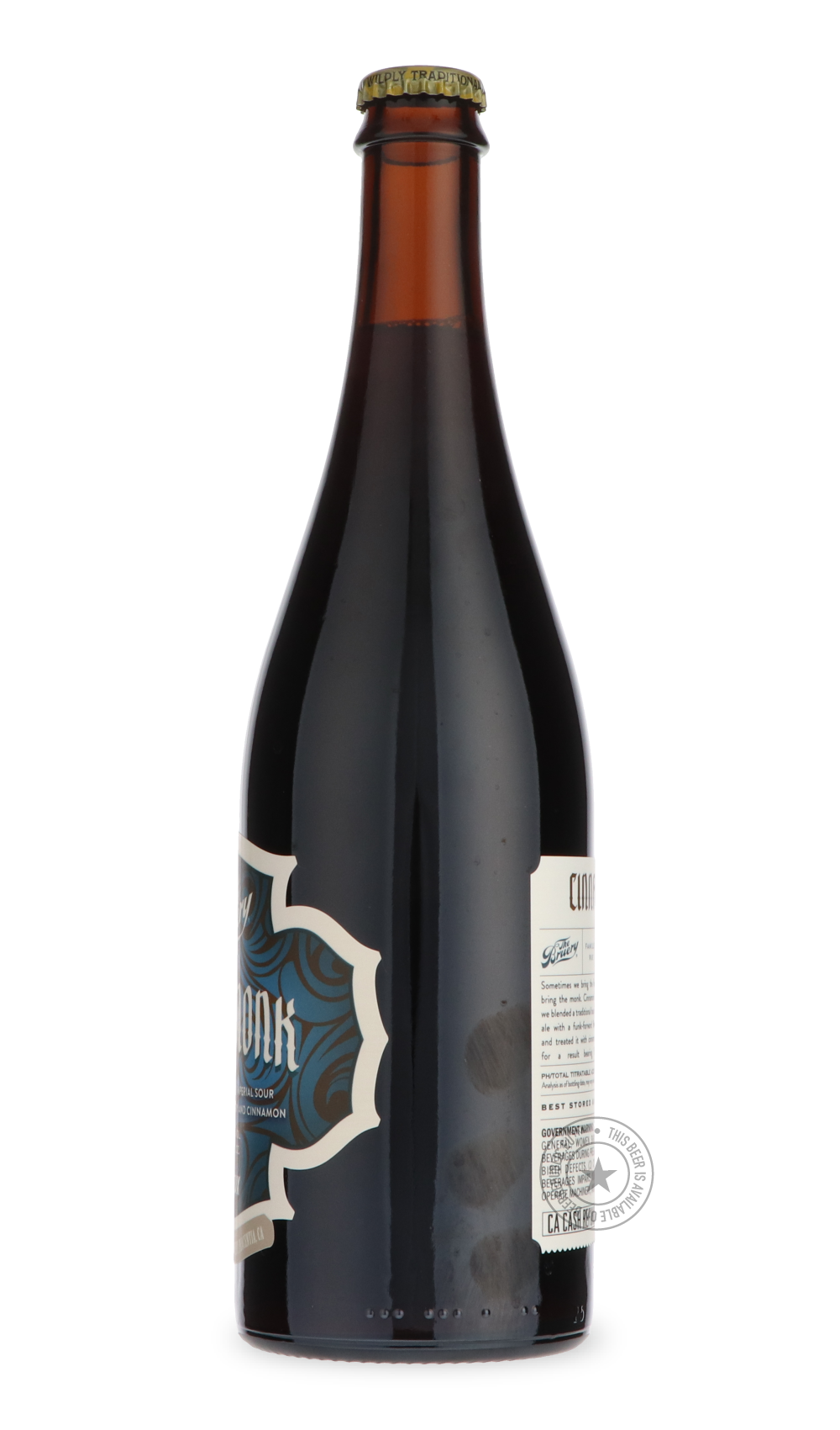 -The Bruery- Cinnamonk-Sour / Wild & Fruity- Only @ Beer Republic - The best online beer store for American & Canadian craft beer - Buy beer online from the USA and Canada - Bier online kopen - Amerikaans bier kopen - Craft beer store - Craft beer kopen - Amerikanisch bier kaufen - Bier online kaufen - Acheter biere online - IPA - Stout - Porter - New England IPA - Hazy IPA - Imperial Stout - Barrel Aged - Barrel Aged Imperial Stout - Brown - Dark beer - Blond - Blonde - Pilsner - Lager - Wheat - Weizen - A