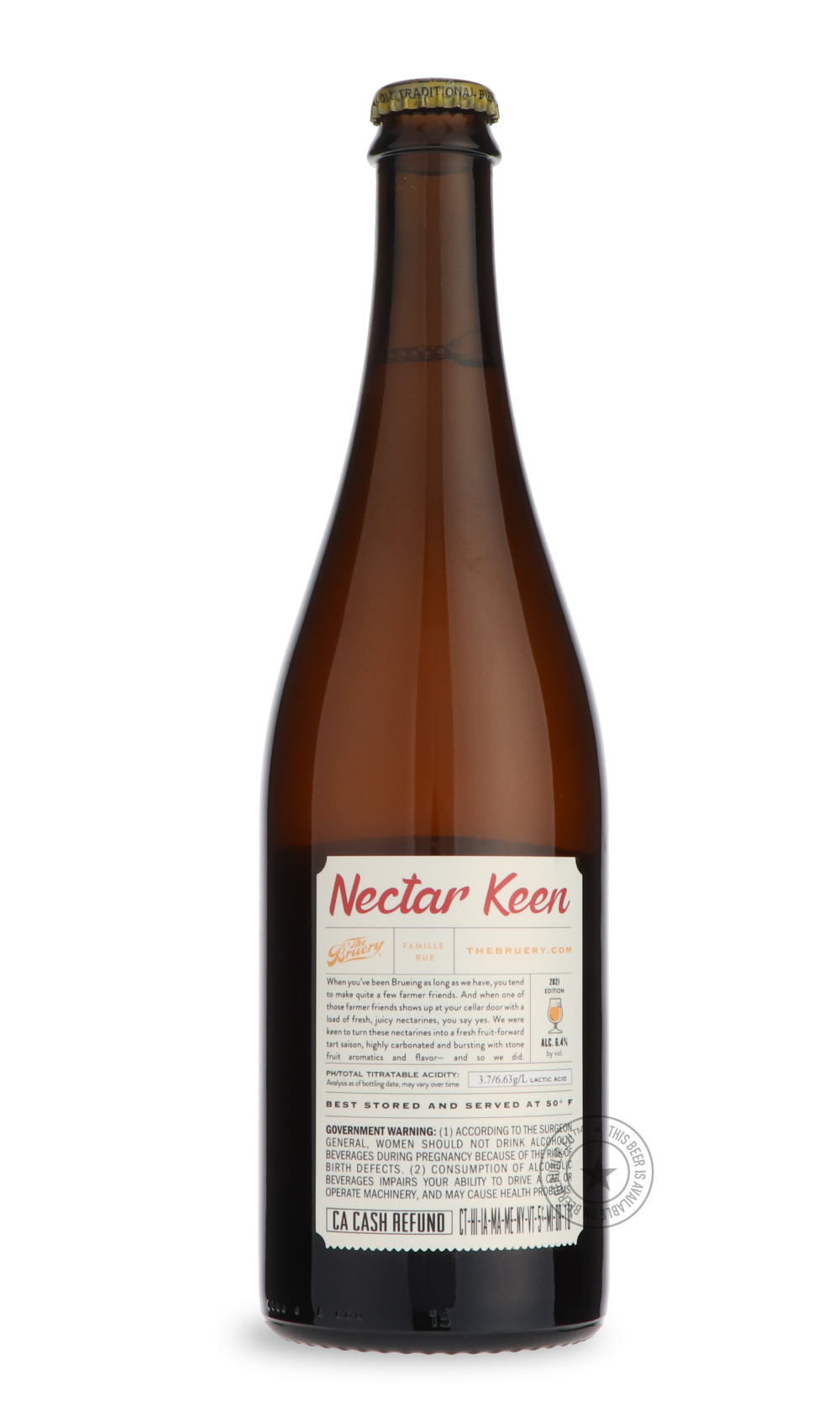 -The Bruery- Nectar Keen-Sour / Wild & Fruity- Only @ Beer Republic - The best online beer store for American & Canadian craft beer - Buy beer online from the USA and Canada - Bier online kopen - Amerikaans bier kopen - Craft beer store - Craft beer kopen - Amerikanisch bier kaufen - Bier online kaufen - Acheter biere online - IPA - Stout - Porter - New England IPA - Hazy IPA - Imperial Stout - Barrel Aged - Barrel Aged Imperial Stout - Brown - Dark beer - Blond - Blonde - Pilsner - Lager - Wheat - Weizen -