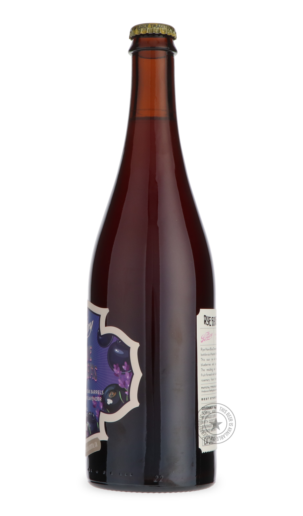 -The Bruery- Rye Have Blue Dreams-Sour / Wild & Fruity- Only @ Beer Republic - The best online beer store for American & Canadian craft beer - Buy beer online from the USA and Canada - Bier online kopen - Amerikaans bier kopen - Craft beer store - Craft beer kopen - Amerikanisch bier kaufen - Bier online kaufen - Acheter biere online - IPA - Stout - Porter - New England IPA - Hazy IPA - Imperial Stout - Barrel Aged - Barrel Aged Imperial Stout - Brown - Dark beer - Blond - Blonde - Pilsner - Lager - Wheat -