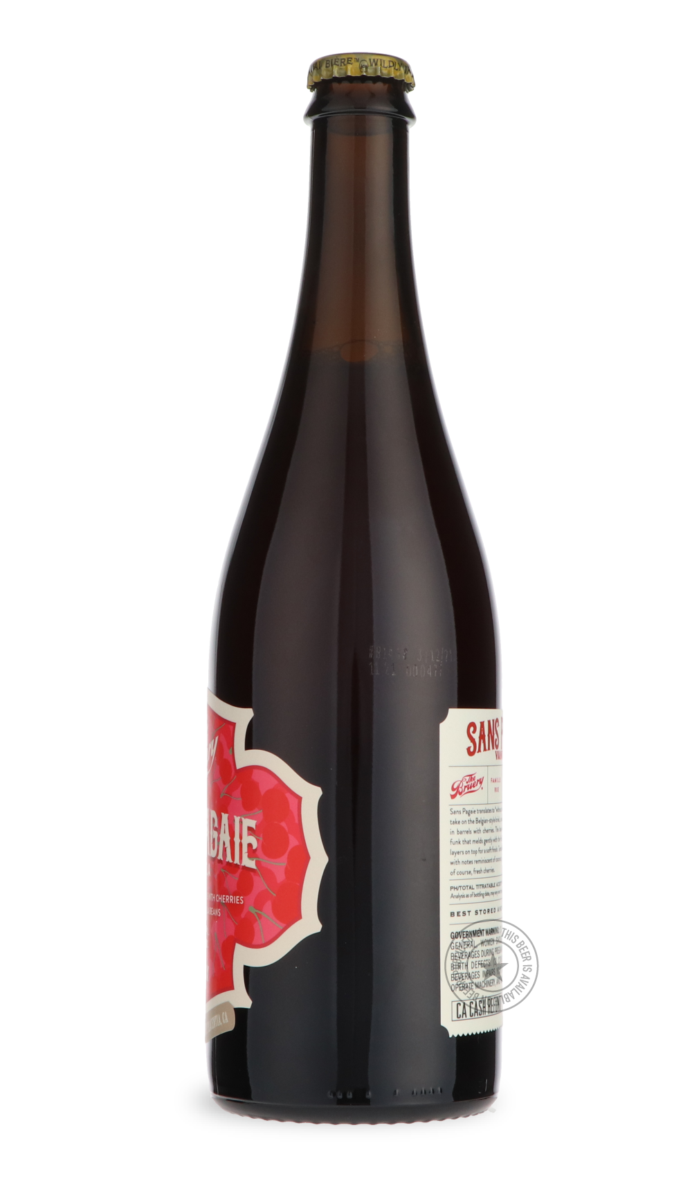 -The Bruery- Sans Pagaie With Vanilla-Sour / Wild & Fruity- Only @ Beer Republic - The best online beer store for American & Canadian craft beer - Buy beer online from the USA and Canada - Bier online kopen - Amerikaans bier kopen - Craft beer store - Craft beer kopen - Amerikanisch bier kaufen - Bier online kaufen - Acheter biere online - IPA - Stout - Porter - New England IPA - Hazy IPA - Imperial Stout - Barrel Aged - Barrel Aged Imperial Stout - Brown - Dark beer - Blond - Blonde - Pilsner - Lager - Whe