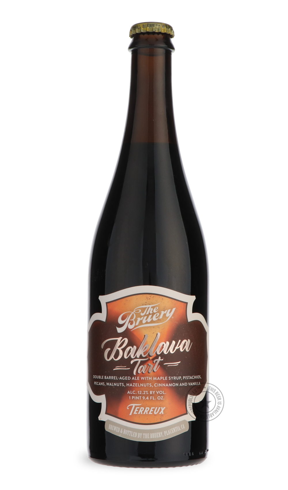 -The Bruery- Terreux Baklava Tart-Sour / Wild & Fruity- Only @ Beer Republic - The best online beer store for American & Canadian craft beer - Buy beer online from the USA and Canada - Bier online kopen - Amerikaans bier kopen - Craft beer store - Craft beer kopen - Amerikanisch bier kaufen - Bier online kaufen - Acheter biere online - IPA - Stout - Porter - New England IPA - Hazy IPA - Imperial Stout - Barrel Aged - Barrel Aged Imperial Stout - Brown - Dark beer - Blond - Blonde - Pilsner - Lager - Wheat -