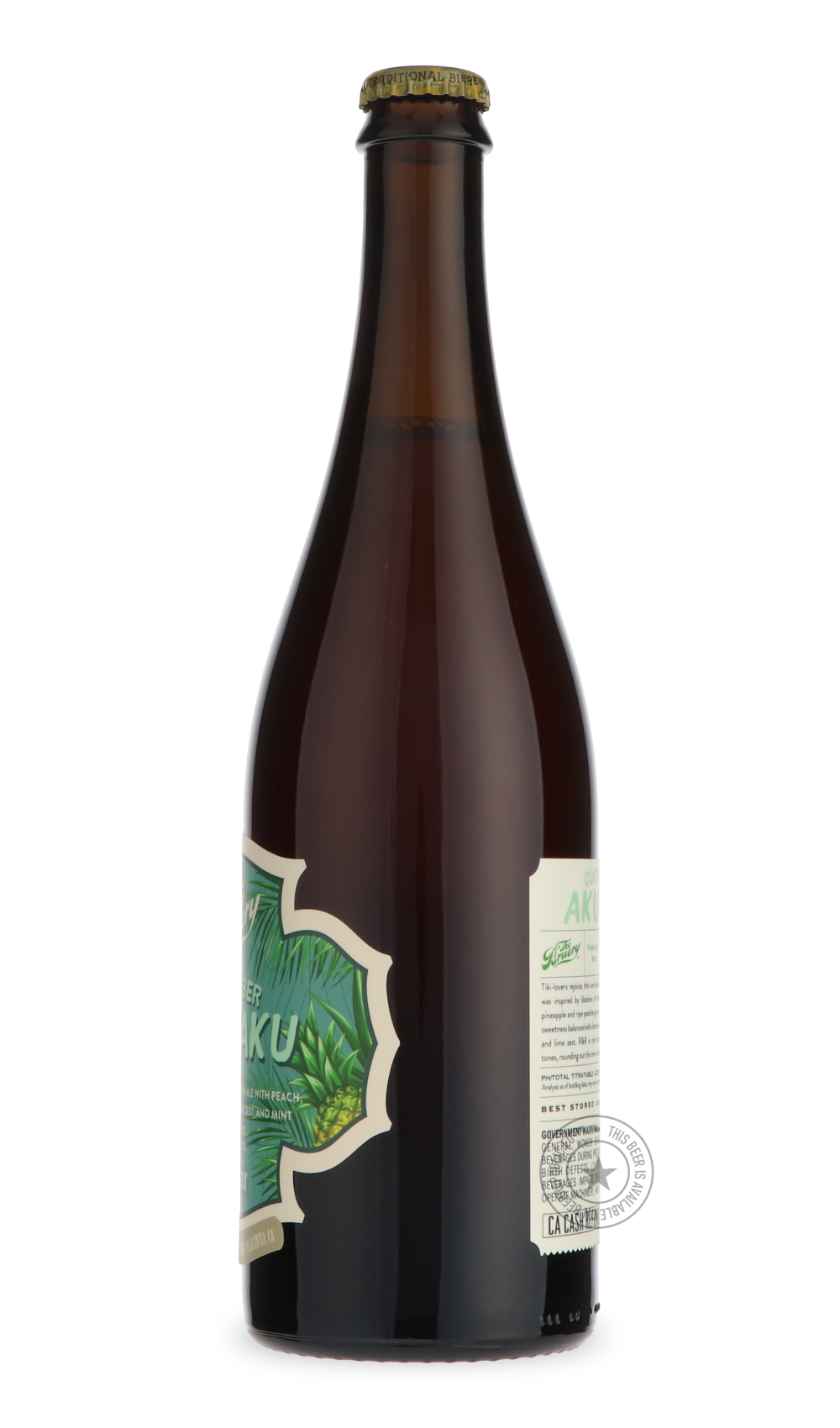 -The Bruery- Terreux Cucumber Aku Aku-Sour / Wild & Fruity- Only @ Beer Republic - The best online beer store for American & Canadian craft beer - Buy beer online from the USA and Canada - Bier online kopen - Amerikaans bier kopen - Craft beer store - Craft beer kopen - Amerikanisch bier kaufen - Bier online kaufen - Acheter biere online - IPA - Stout - Porter - New England IPA - Hazy IPA - Imperial Stout - Barrel Aged - Barrel Aged Imperial Stout - Brown - Dark beer - Blond - Blonde - Pilsner - Lager - Whe