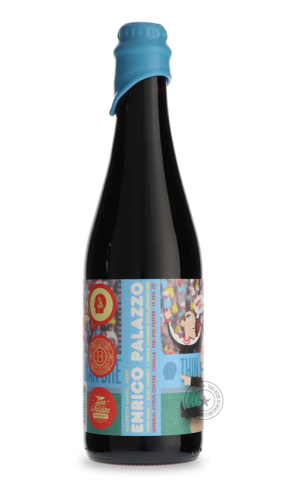 -Thin Man- Enrico Palazzo BBA / Mean Sardine & Bluejacket-Stout & Porter- Only @ Beer Republic - The best online beer store for American & Canadian craft beer - Buy beer online from the USA and Canada - Bier online kopen - Amerikaans bier kopen - Craft beer store - Craft beer kopen - Amerikanisch bier kaufen - Bier online kaufen - Acheter biere online - IPA - Stout - Porter - New England IPA - Hazy IPA - Imperial Stout - Barrel Aged - Barrel Aged Imperial Stout - Brown - Dark beer - Blond - Blonde - Pilsner